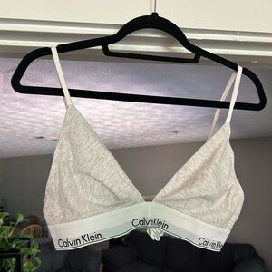 Calvin Klein Triangle Bralette/Bandeau